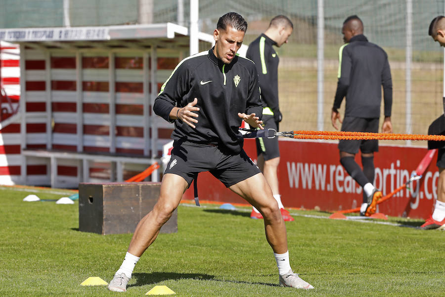 Fotos: Entrenamiento del Sporting (20/03/2019)