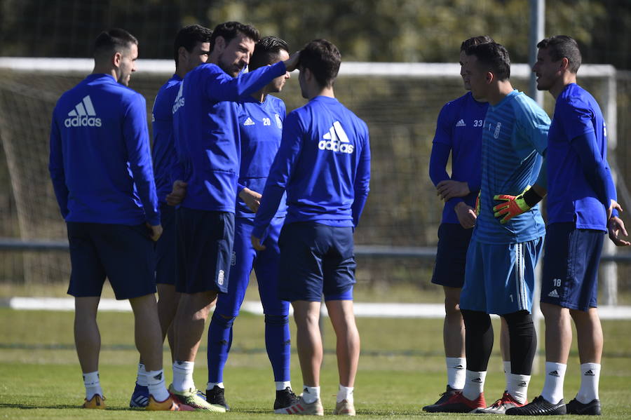 Fotos: Entrenamiento del Real Oviedo (22/03/2019)