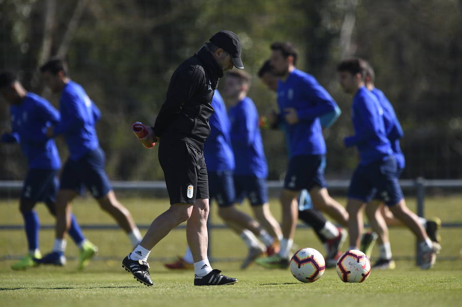 Fotos: Entrenamiento del Real Oviedo (22/03/2019)