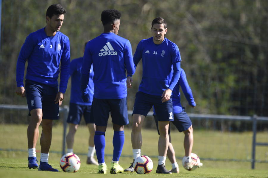 Fotos: Entrenamiento del Real Oviedo (22/03/2019)