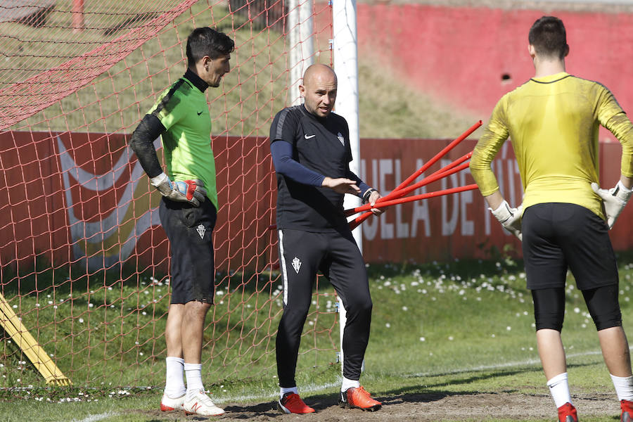 Fotos: Entrenamiento del Sporting (22/03/2019)