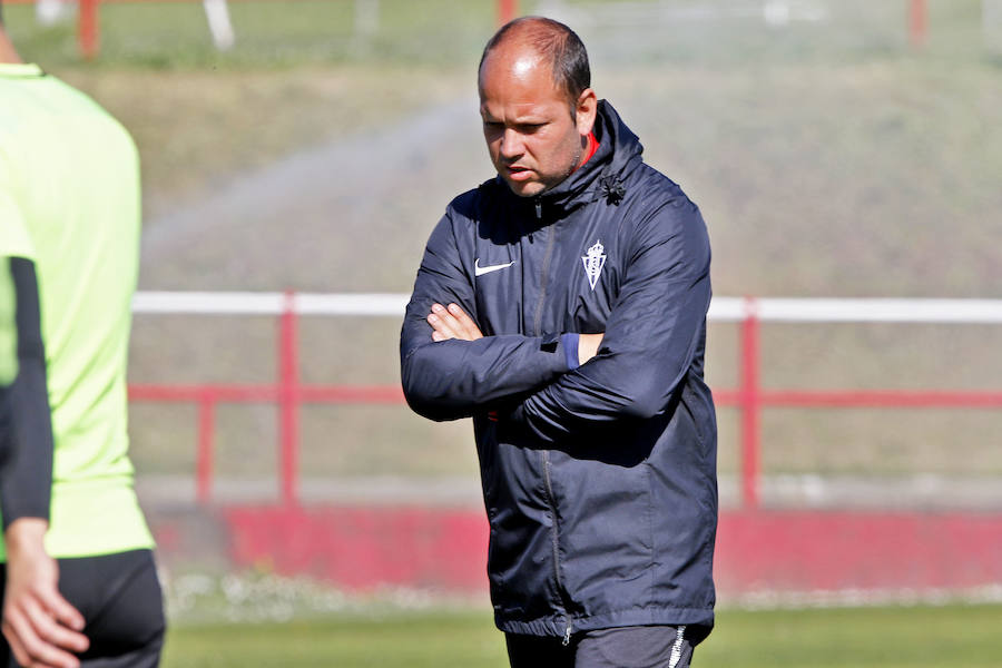 Fotos: Entrenamiento del Sporting (22/03/2019)