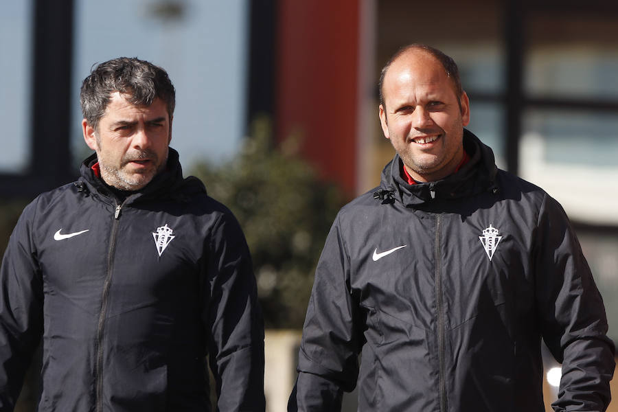 Fotos: Entrenamiento del Sporting (22/03/2019)