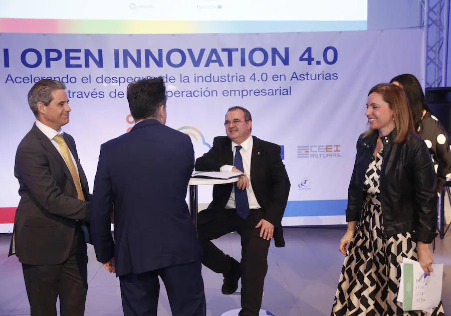 La primera edición del programa Open Innovation 4.0, impulsado por el Gobierno de Asturias, ha permitido que siete grandes compañías de la comunidad refuercen su presencia en la industria 4.0 apoyadas en siete empresas emergentes.