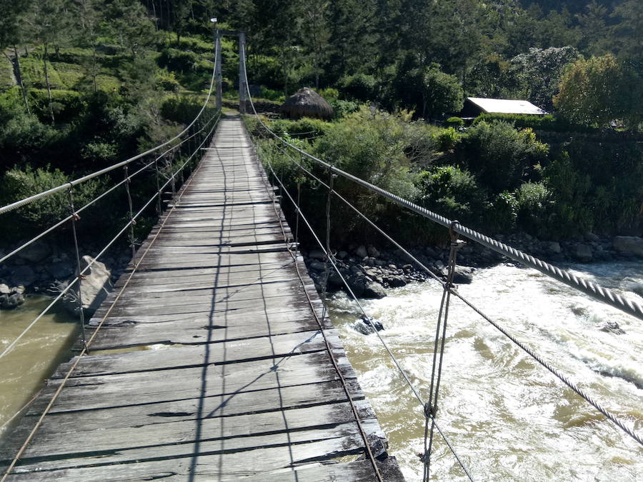 Puente del Valle Baliem (Indonesia)