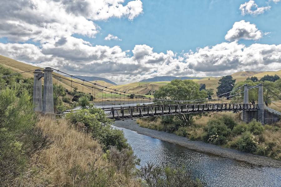 Puente Kawarau de Nueva Zelanda