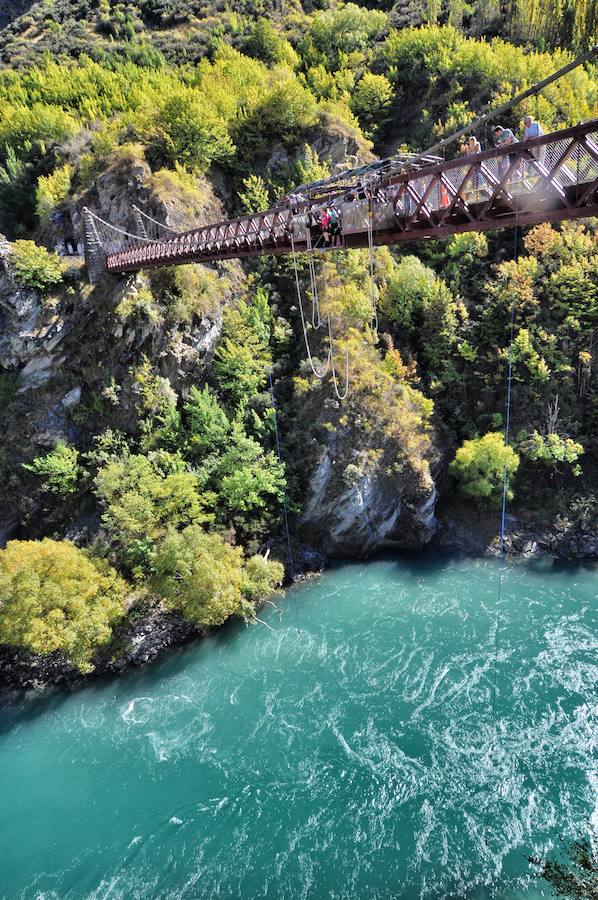 Puente Kawarau de Nueva Zelanda