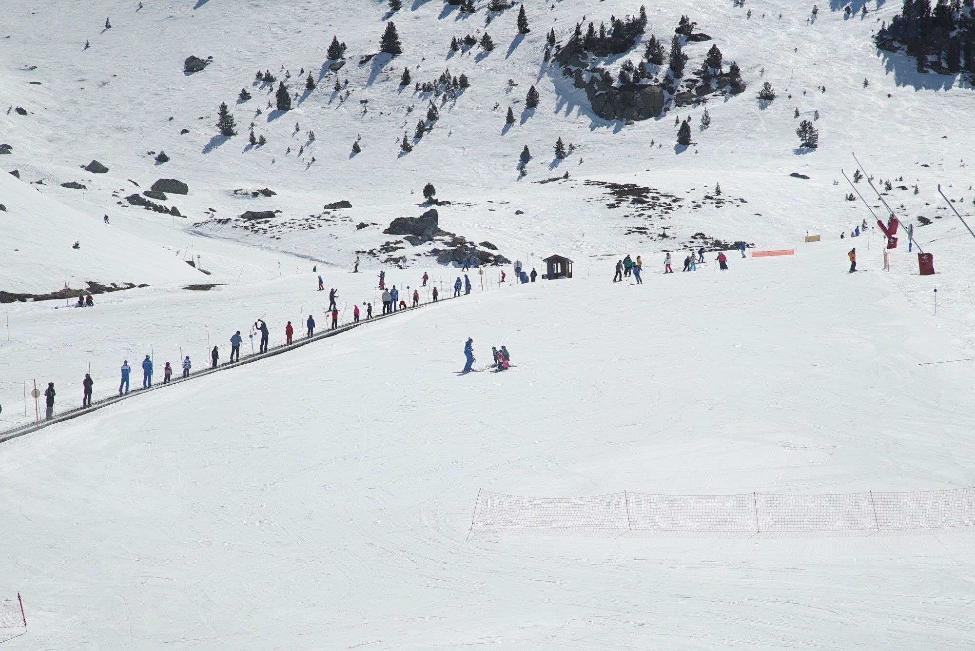 En las pistas de Formigal-Panticosa aún se superan los 100 kilómetros de pistas