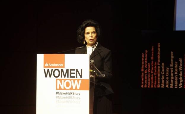 La defensora de los derechos humanos Bianca Jagger.