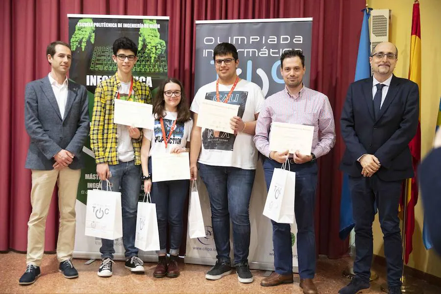 Blanca Huergo, de 16 años, se llevó tres premios del concurso celebrado en la EPI