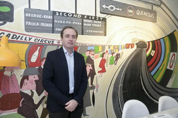 Lucas González, portavoz de la Representación de la CE en España. 