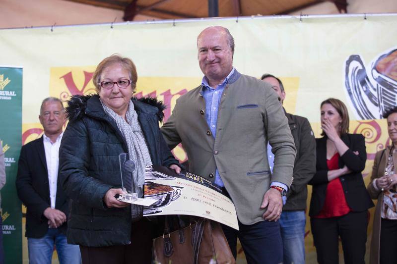 La ganadora de la edición, que recogió su premio en Villaviciosa, elaboró el plato en una olla eléctrica programable.