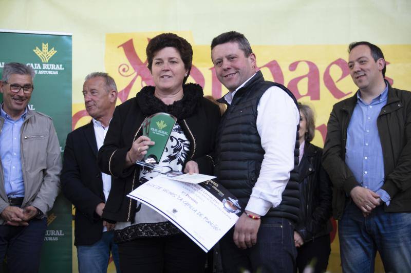 La ganadora de la edición, que recogió su premio en Villaviciosa, elaboró el plato en una olla eléctrica programable.