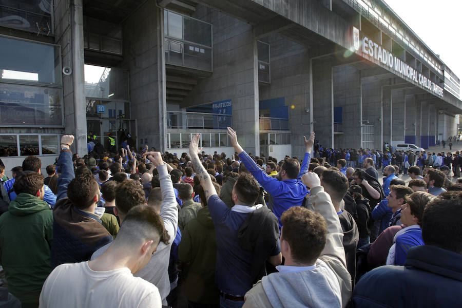 Piden a la Liga un trato más justo a la afición y al club