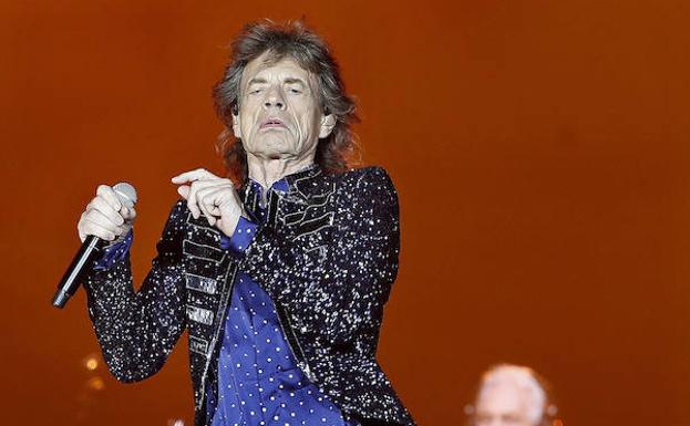 Mick Jagger,vocalista de los Rolling Stones. 