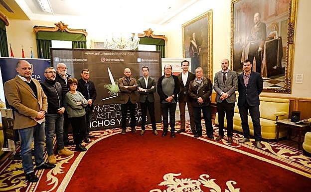 Presentación del Campeonato de Pinchos y Tapas de Asturias