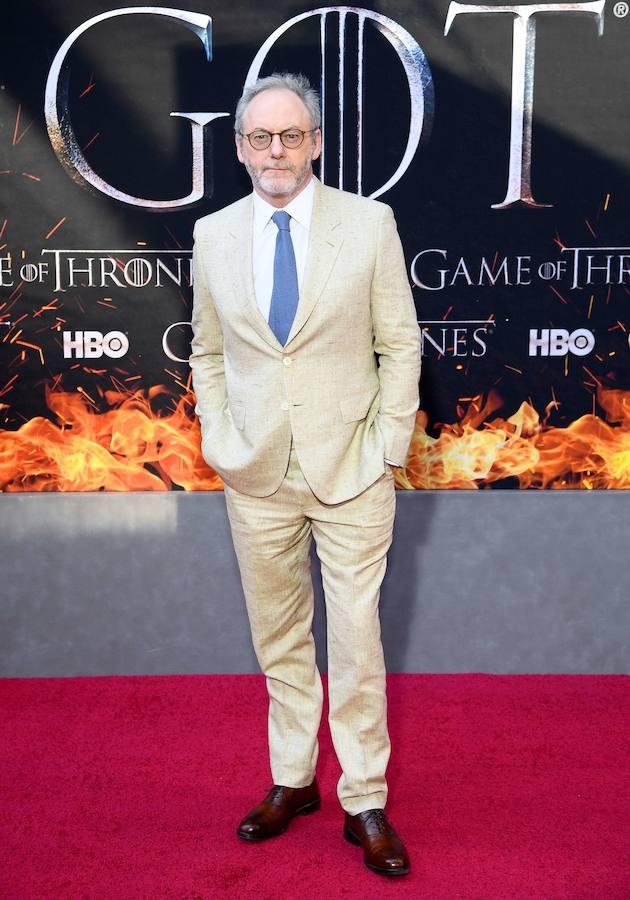 Los actores y otras presonalidades posan en la premiere de la temporada número 8 en el Radio City Music Hall de Nueva York