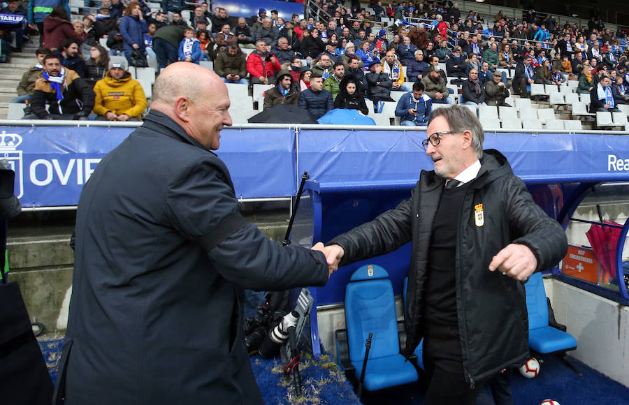 Estos son los momentos que ha dejado en encuentro entre el conjunto azul y Las Palmas ante el Carlos Tartiere.