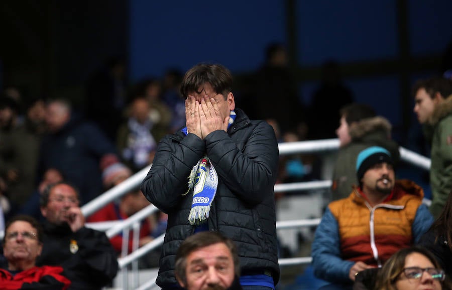 Estos son los momentos que ha dejado en encuentro entre el conjunto azul y Las Palmas ante el Carlos Tartiere.