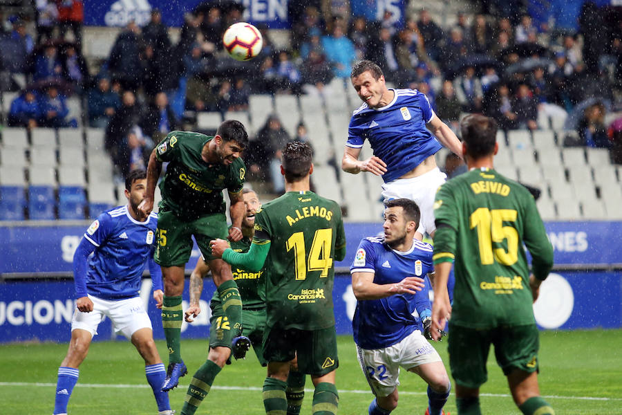 Estos son los momentos que ha dejado en encuentro entre el conjunto azul y Las Palmas ante el Carlos Tartiere.