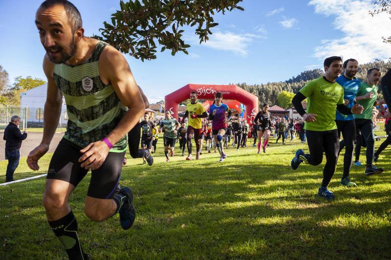 Multitud de deportistas se dieron cita en la 'Culomoyao Race'.