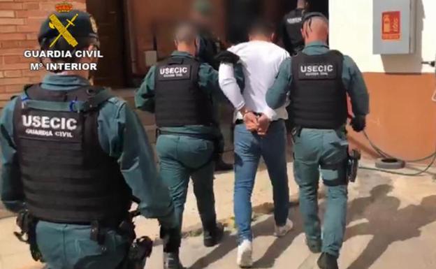 Imagen del detenido. 