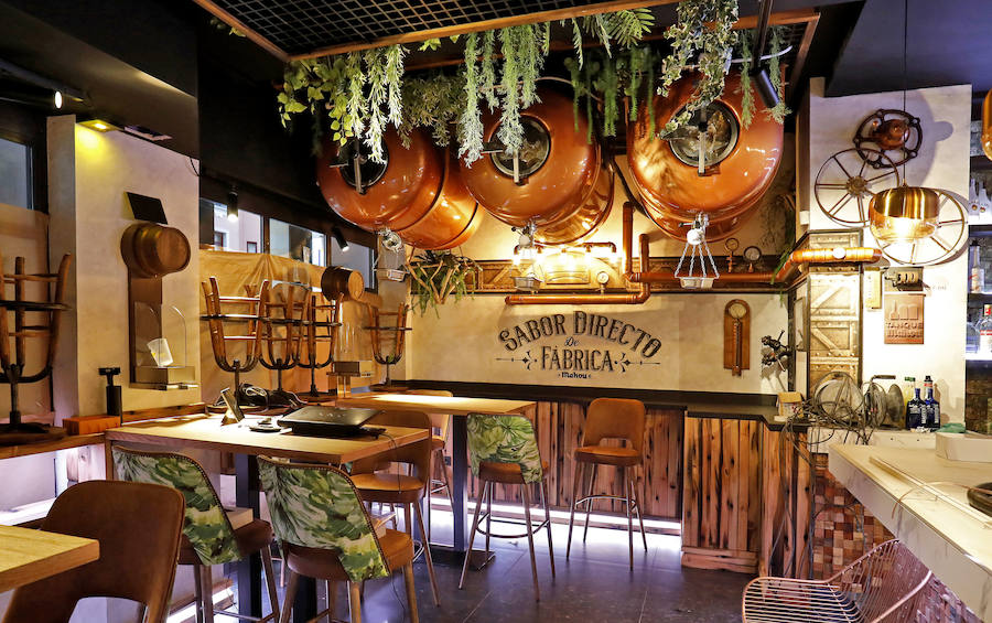 Abre al público esta semana un nuevo espacio gastronómico en el barrio gijonés que evoca los bosques asturianos.