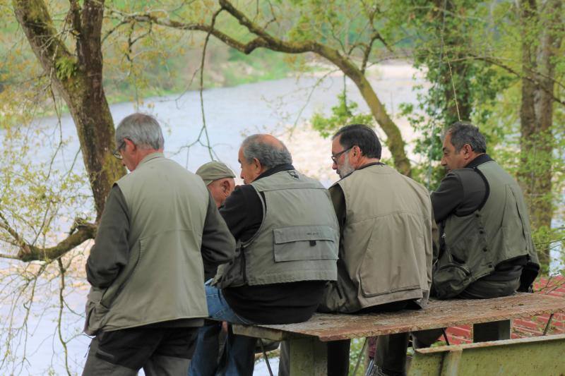 No hubo suerte en el río del Oriente asturiano.