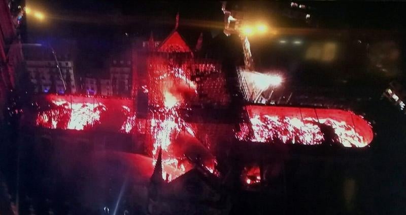 Fotos: El incendio de la catedral de Notre Dame, en imágenes