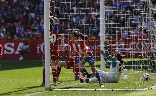 Diez mil personas en un partido histórico en El Molinón