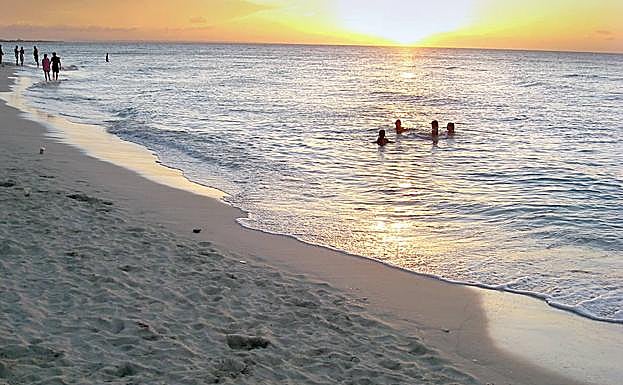 Imagen de una playa de Varadero (Cuba).