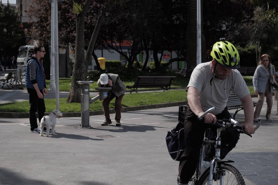 Jornada de bochorno en toda la región, que a prtir de esta tarde sufrirá uhn camvio radical con la llegada de tormentas y vientos de hasta 90 kilómetros por hora,