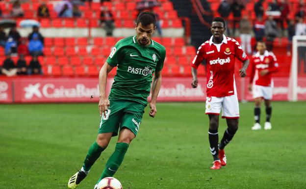 Un momento del Nástic - Sporting