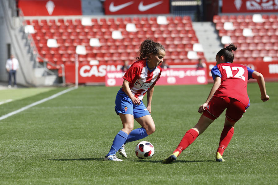 Fotos: Las mejores imágenes del derbi Gijón FF 1-7 Sporting en El Molinón