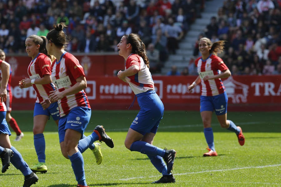 Fotos: Las mejores imágenes del derbi Gijón FF 1-7 Sporting en El Molinón