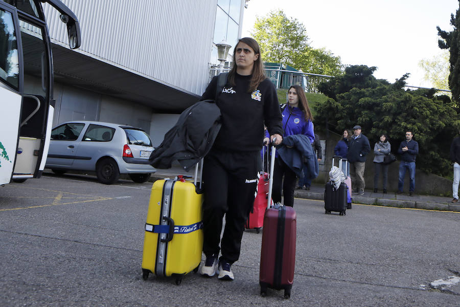 El Liberbank Gijón viaja hoy a Baracaldo con la ambición de conquistar su segunda Copa de la Reina consecutiva