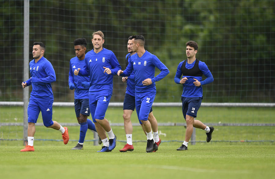 Fotos: Entrenamiento del Real Oviedo (30-04-2019)