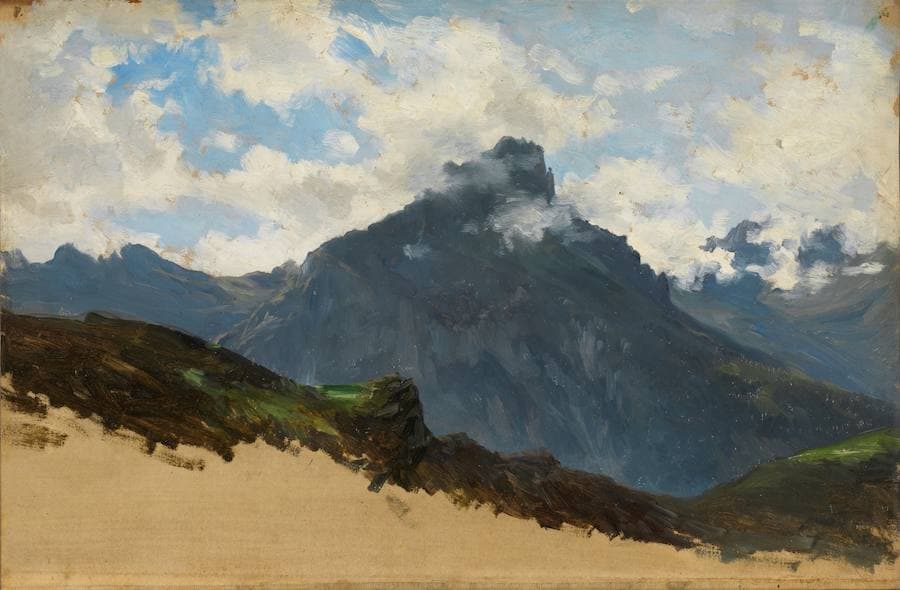 El Museo del Prado cuenta con una notable colección de paisajes asturianos del belga Carlos de Haes pintados en 1874 y con la obra de una decena de artistas nacidos en la región, entre ellos una mujer, la pintora gijonesa del siglo XIX Julia Alcayde Montoya.