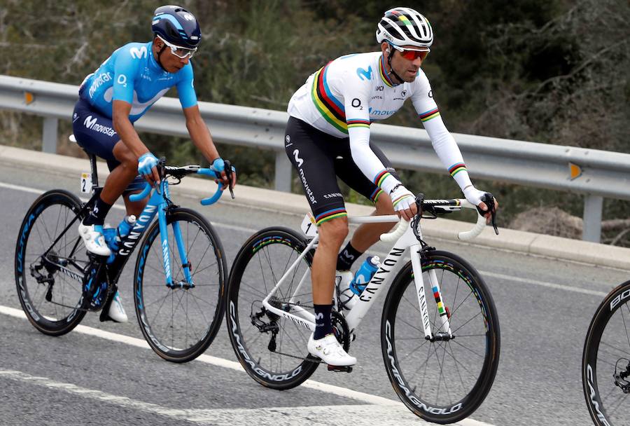 Alejandro Valverde, en una de las pruebas disputadas este año. 