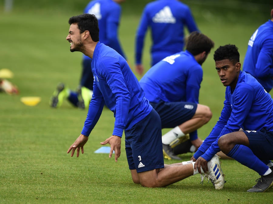 Los azules preparan su próximo encuentro ante el Granada