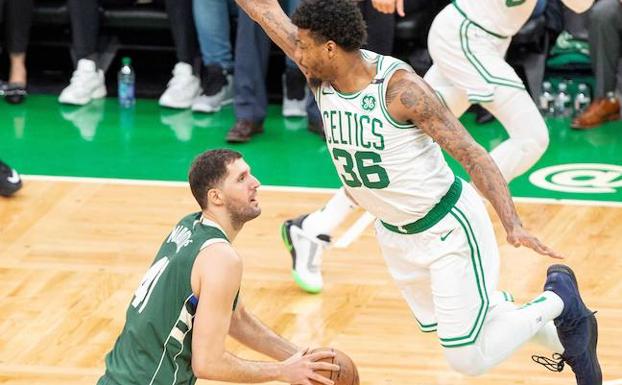 Nikola Mirotic, durante el partido. 