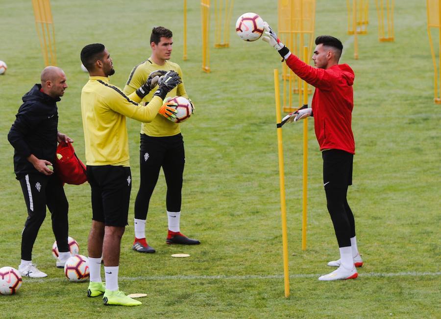 José Alberto prepara en Mareo el partido del sábado frente al Lugo en El Molinón (16 horas)