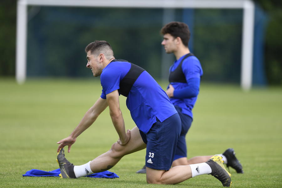 Fotos: Entrenamiento del Real Oviedo (08/05/2019)