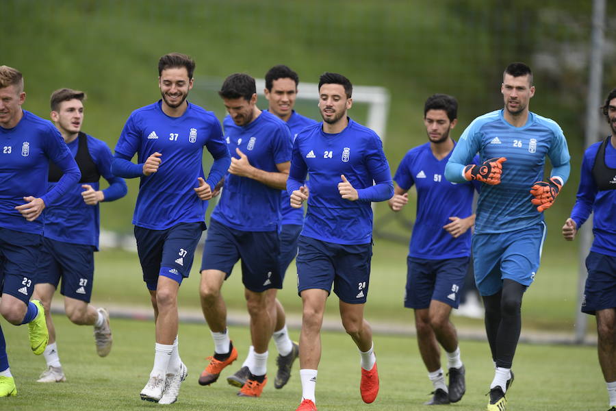 Fotos: Entrenamiento del Real Oviedo (08/05/2019)