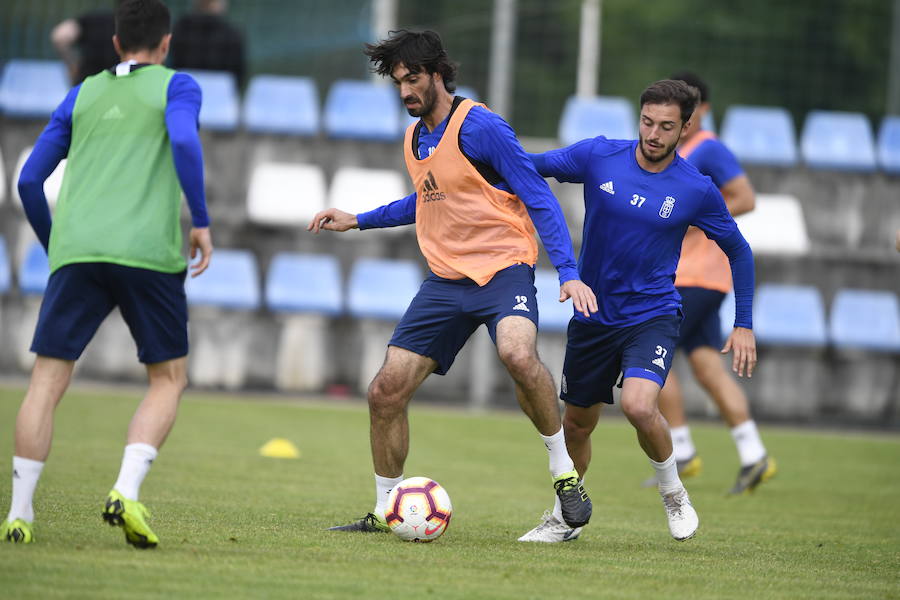 Fotos: Entrenamiento del Real Oviedo (08/05/2019)