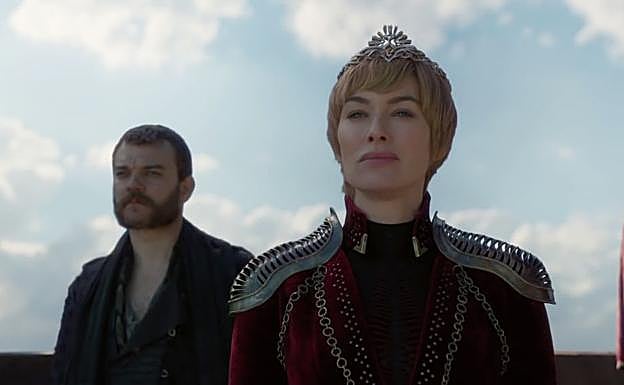 Cersei se enfrenta a la batalla final. 