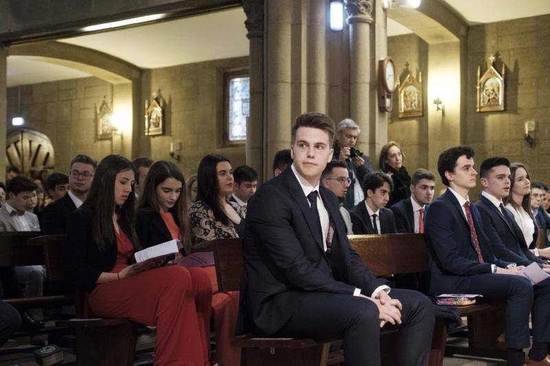 Colegios e institutos de la ciudad celebraron los actos de graduación de los alumnos de Segundo de Bachillerato.