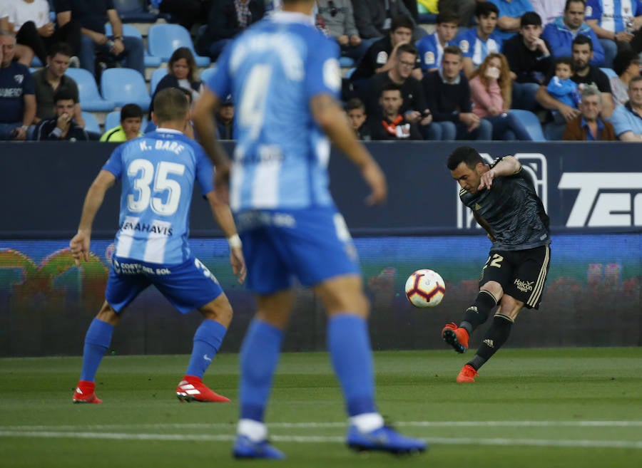 Fotos: Las imágenes del partido entre el Málaga - Real Oviedo
