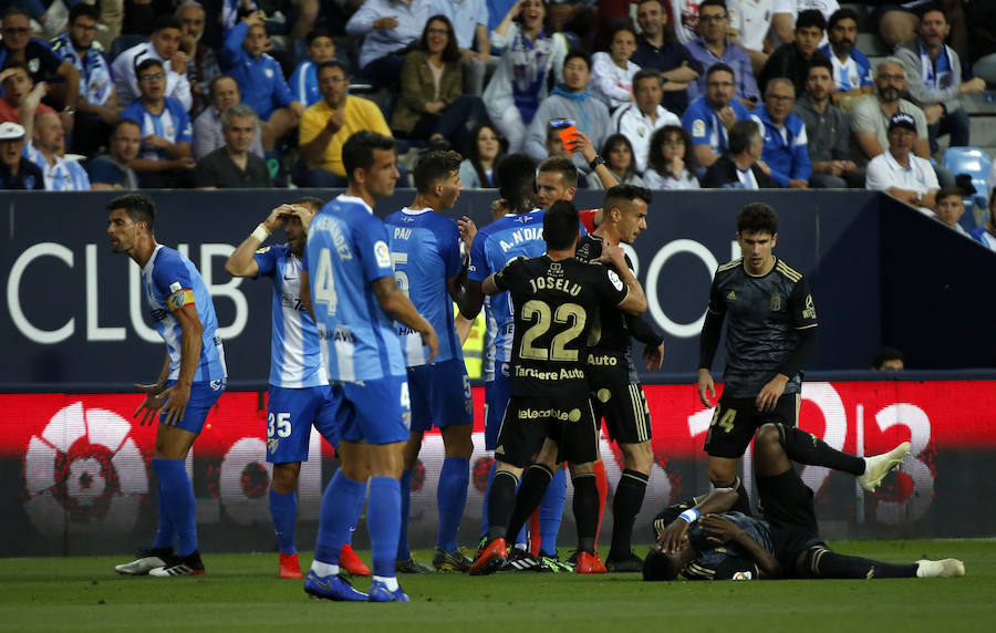 Fotos: Las imágenes del partido entre el Málaga - Real Oviedo