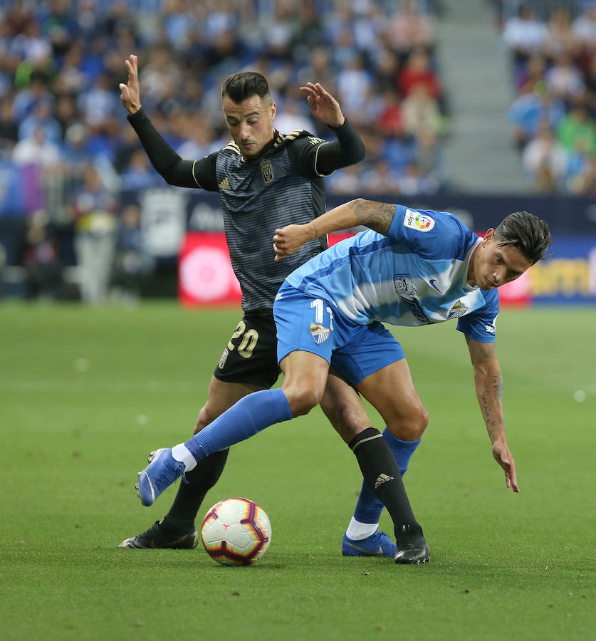 Fotos: Las imágenes del partido entre el Málaga - Real Oviedo